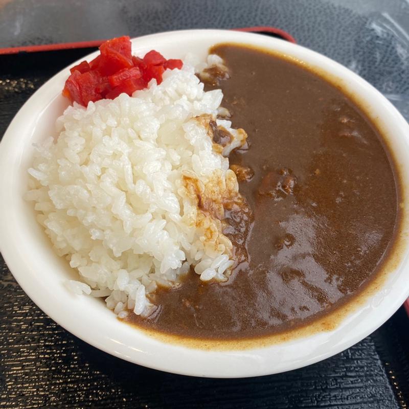 背脂中華そば ミニカレーセット(麺食堂　なるとや 小新店 )