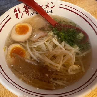 塩ラーメン(彩華ラーメン 八尾店)