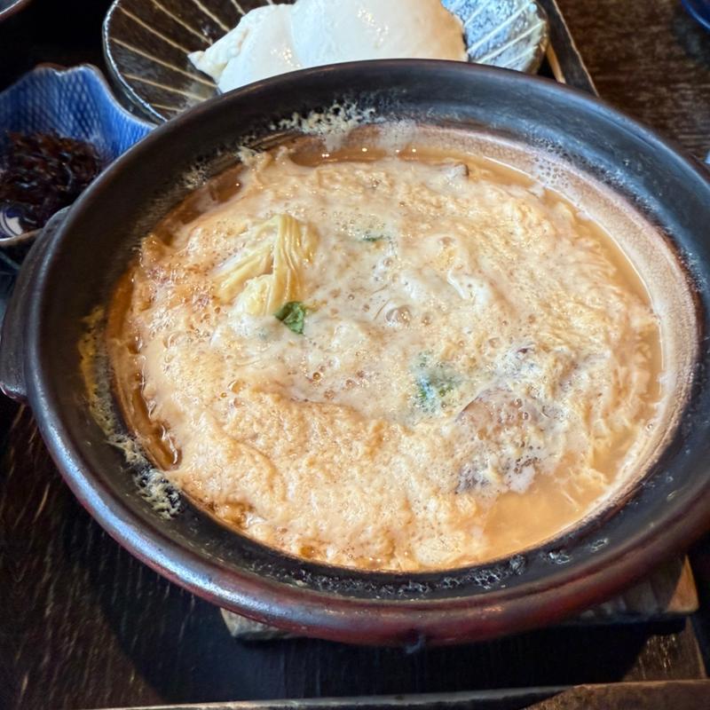 湯葉丼セット(湯葉丼 直吉)