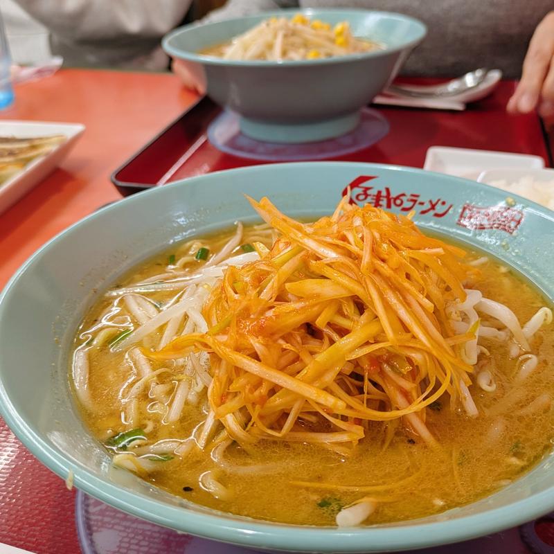 ねぎ味噌ラーメン(くるまやラーメン 足立保木間店 )