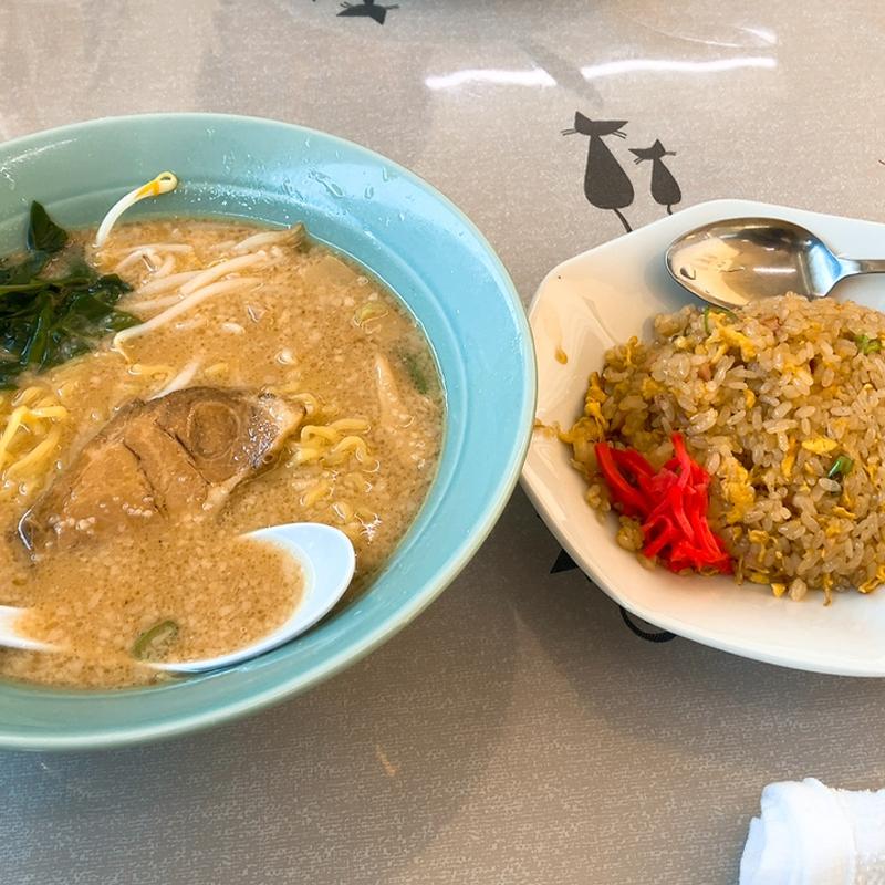 味噌ラーメン炒飯セット(食楽苑・ラーメン)