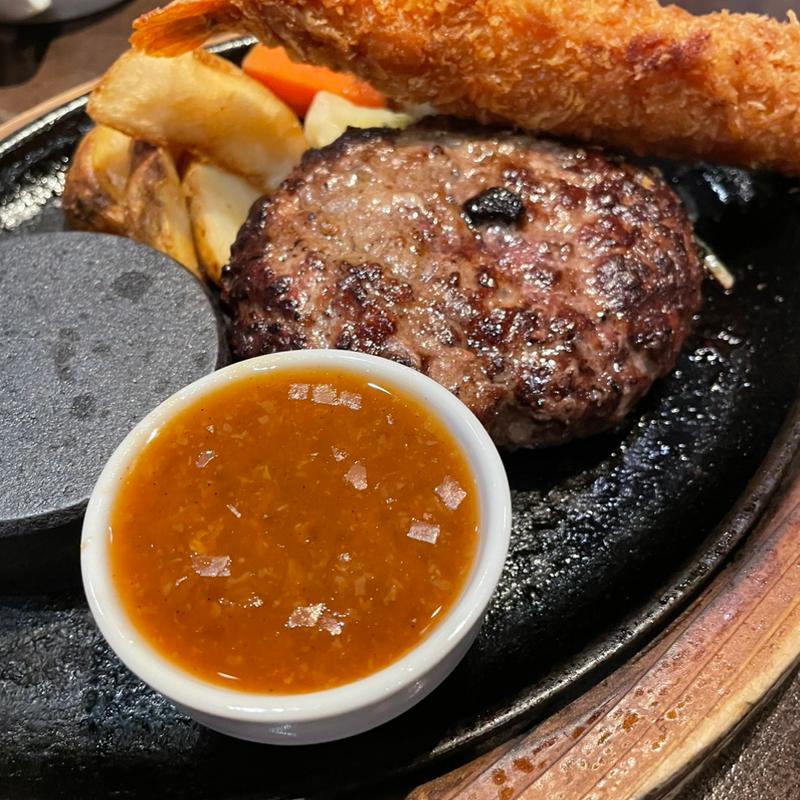 あさくまハンバーグ(ステーキのあさくま 浜松インター店)