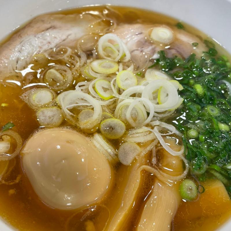 煮卵チャーシュー塩ラーメン(らぁ麺morizumi)