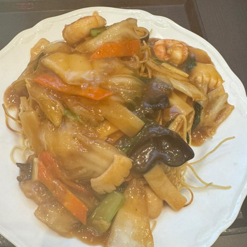 あんかけかた焼きそば(Chinese Dining 私家菜館・福 横濱ゲートタワー店)