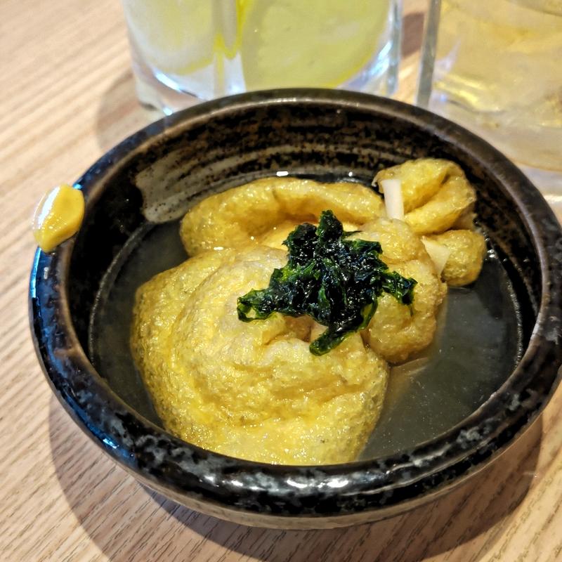 海おでん 餅巾着(貝・刺身専門店 しらはら 東戸塚)