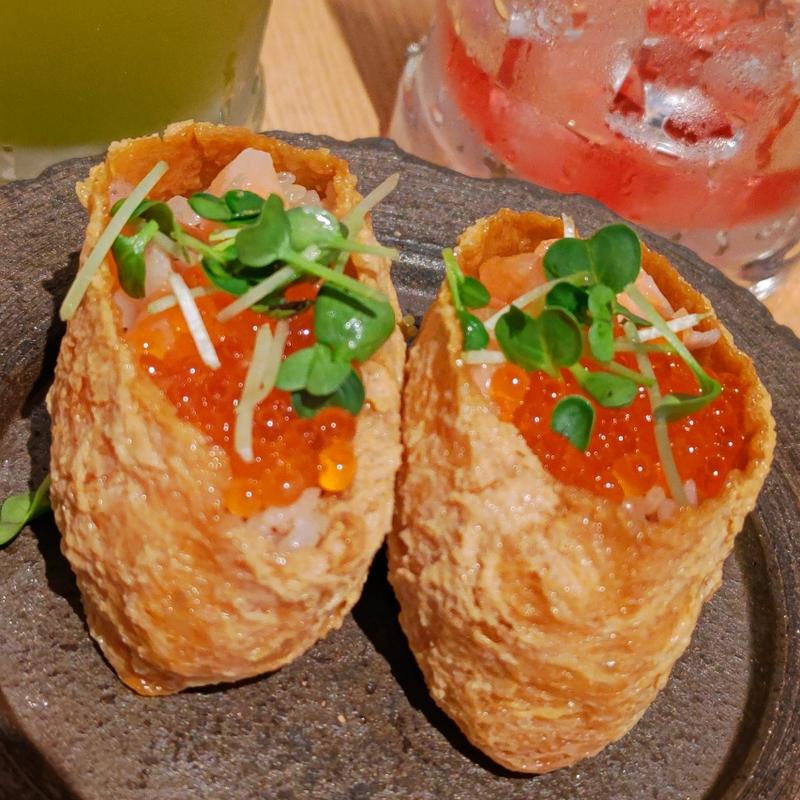 飲める親子稲荷(鮨・酒・肴 杉玉 モレラ東戸塚店)