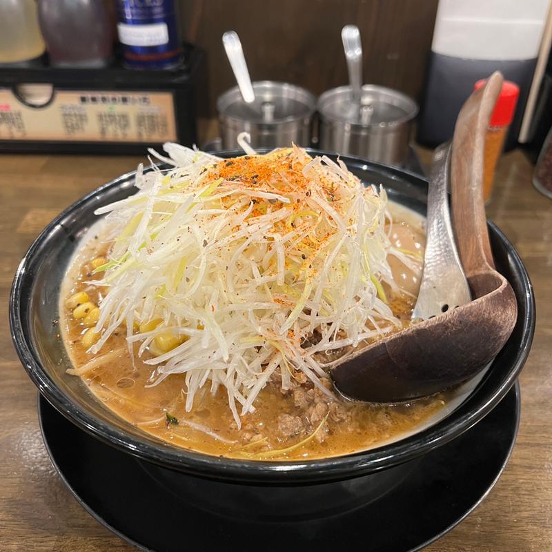 味噌味玉ラーメン(味噌ラーメン専門店 日月堂 与野本町店)
