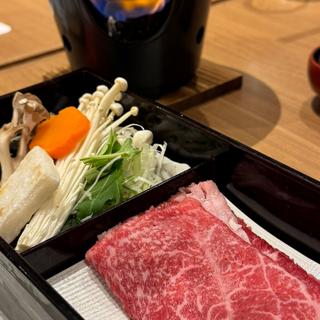 黒毛和牛のすき煮(京都 梅小路 花伝抄)