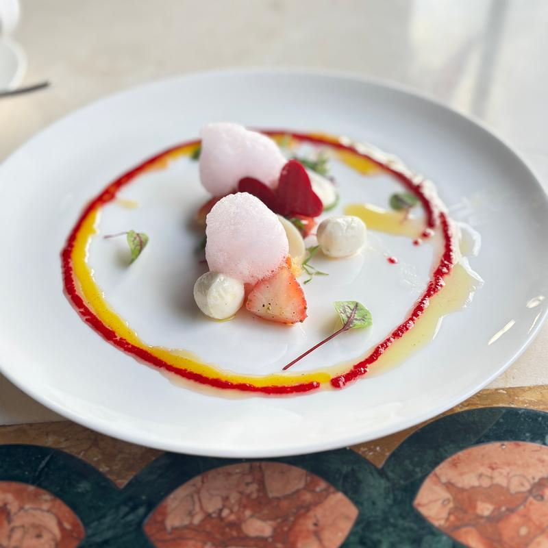 オマール海老と帆立貝のマリネ(リストランテ・ディ・カナレット)