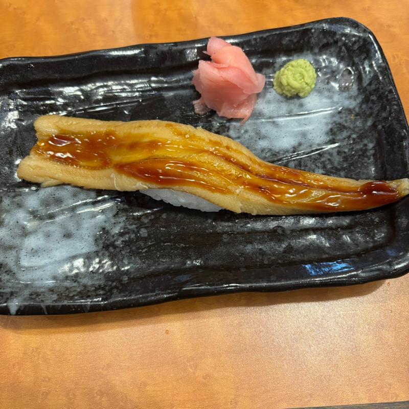 穴子の一本寿司(味の民芸 川崎宮前店)