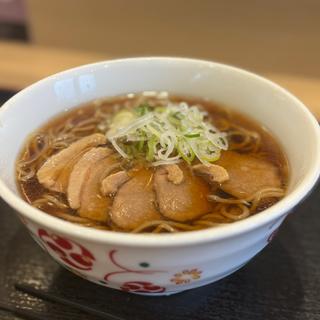 鴨そば(いろり庵きらく 新木場店)