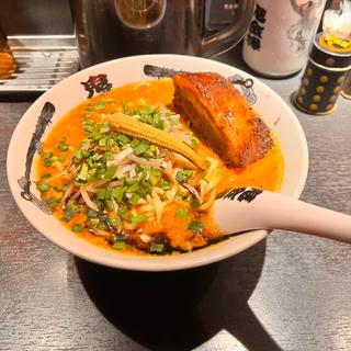 カラシビ味噌らー麺(カラシビ味噌らー麺 鬼金棒 池袋店)