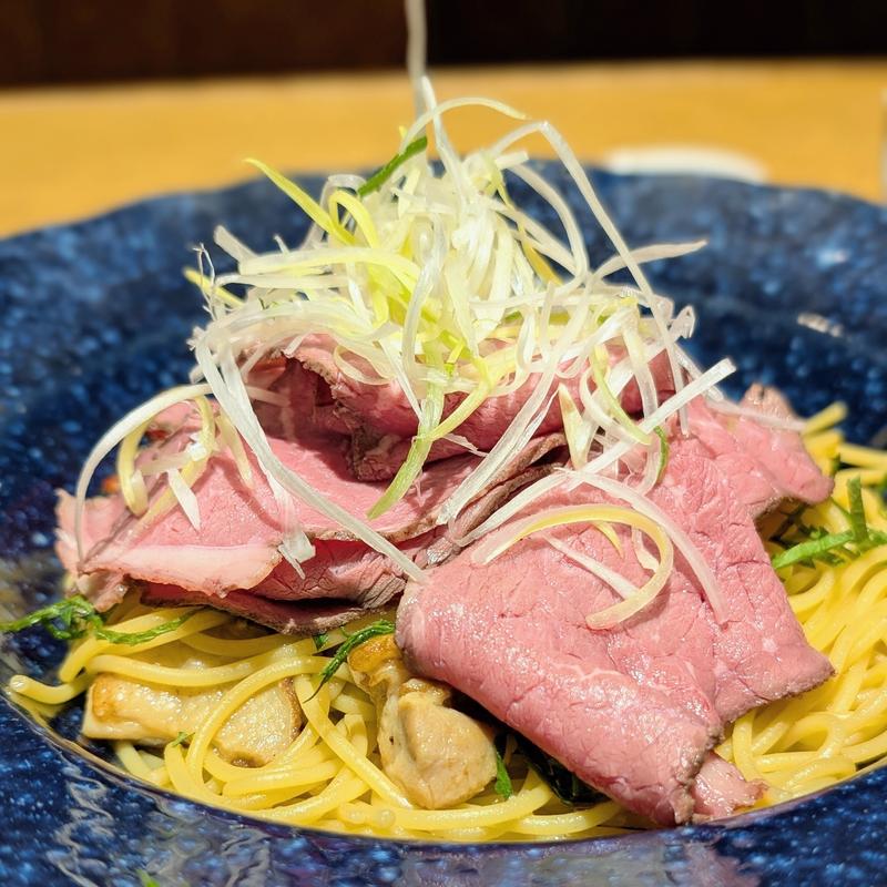 創作和風パスタ 肉尽くしの贅沢和風(ジョリーパスタ 千住堀切橋店)