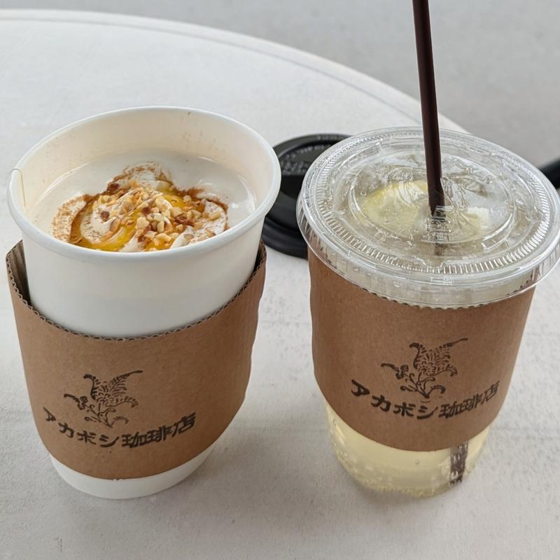 ヘーゼルナッツオーレ   レモンスカッシュ(アカボシ珈琲店 )