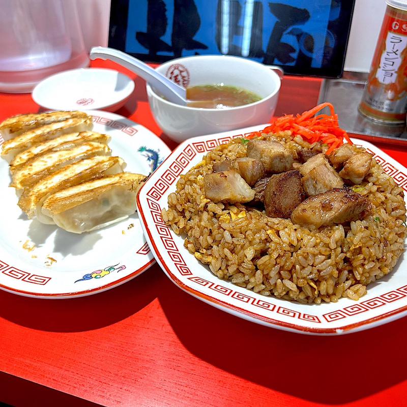 焼豚炒飯＆餃子S(大阪王将 喜多見店)