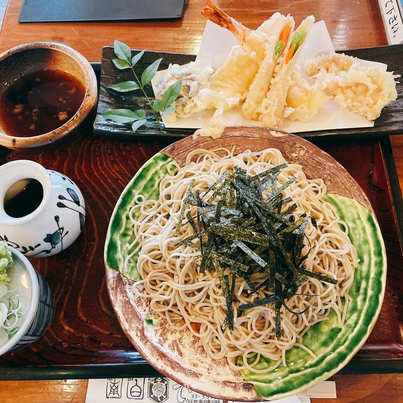 天ざる(そば処川岸 )