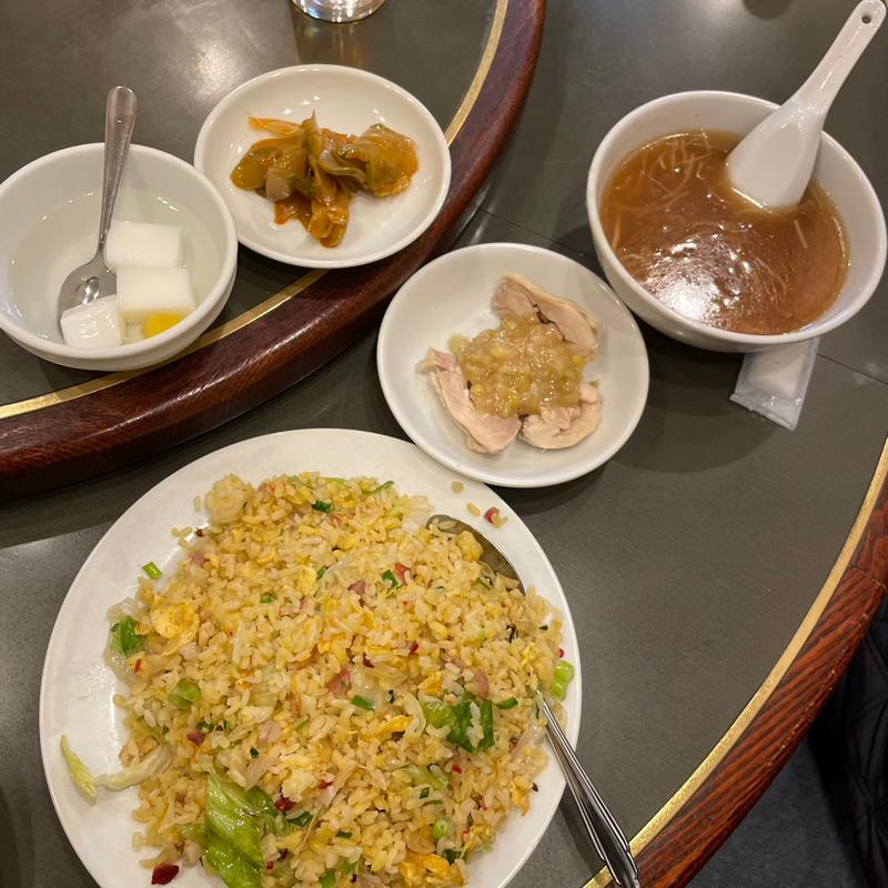 五目チャーハンセット(品珍閣)