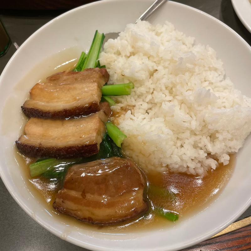 豚角煮丼(品珍閣)