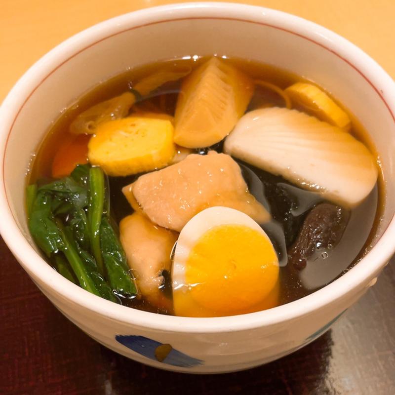 おかめそば(永坂更科 布屋太兵衛 札幌大丸店)