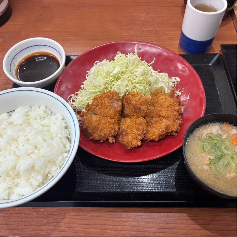 味噌ヒレカツ定食(かつや 愛知高浜店)