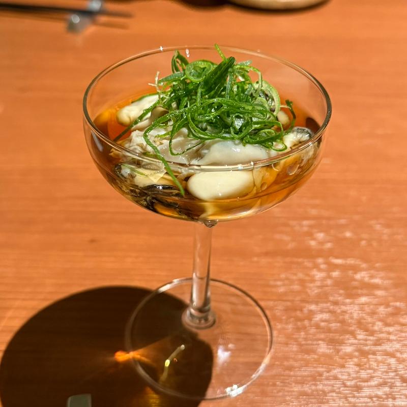 生剥き酢牡蠣(坐松本)