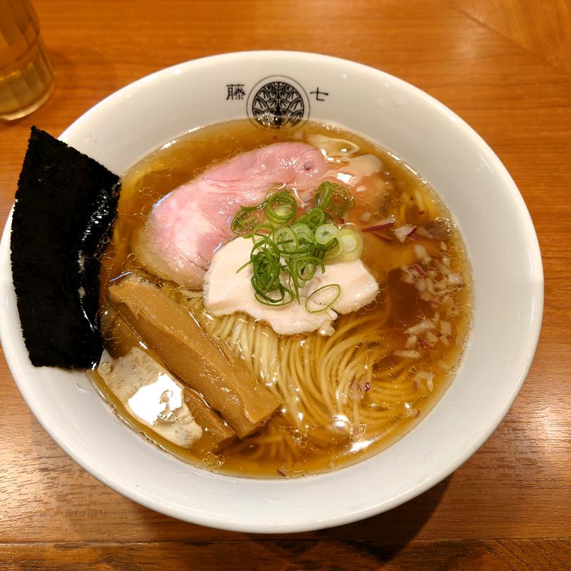 煮干魚介らぁ麺(らぁ麺 とうひち )