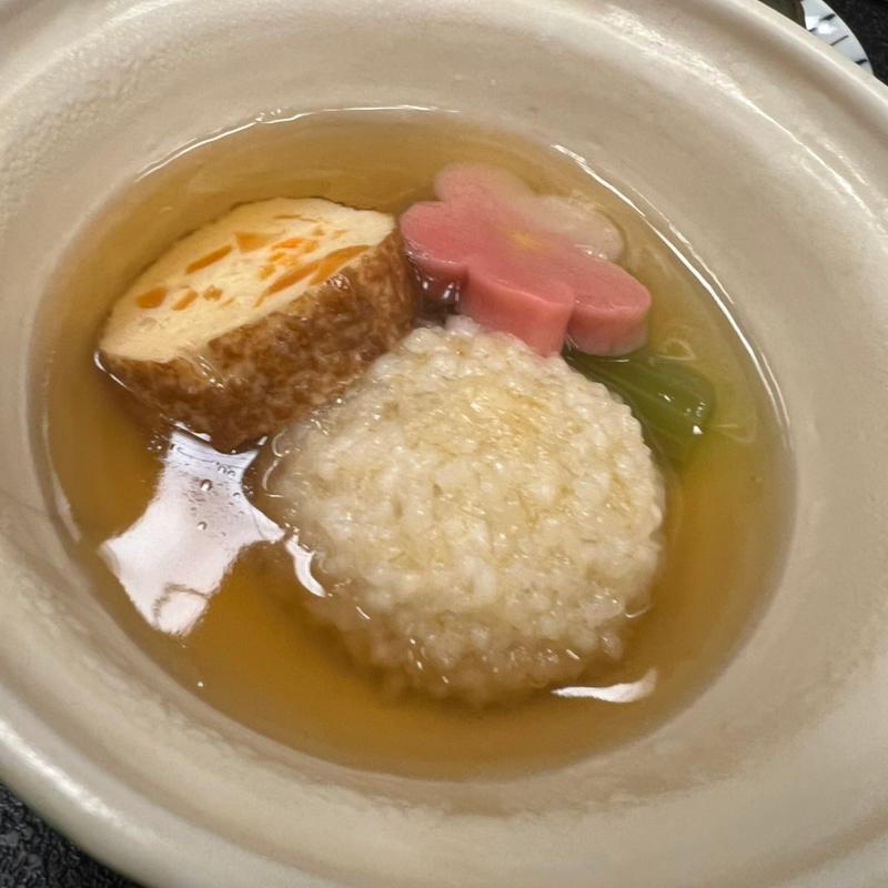 真薯蒸しと野菜の炊き合わせ(こだわり地の物会席)(いこい亭　菊萬 )