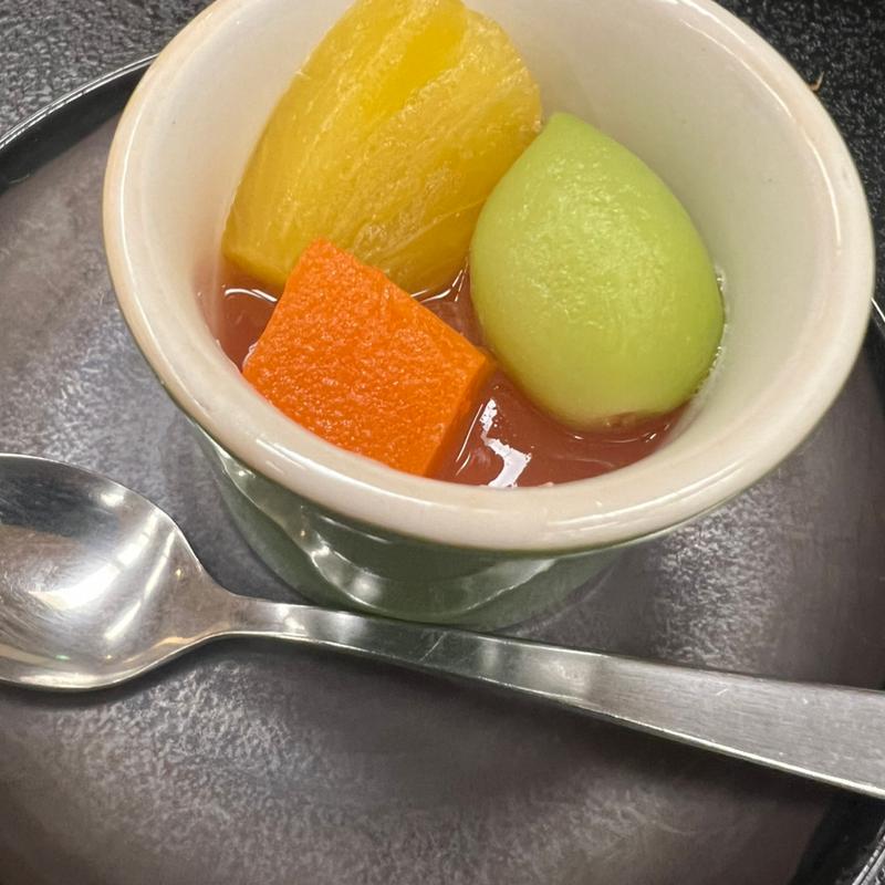 菊萬特製水菓子(こだわり地の物会席)(いこい亭　菊萬 )