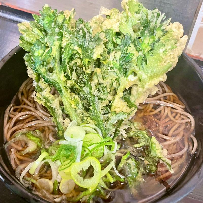 春菊天そば(よもだそば 銀座店)