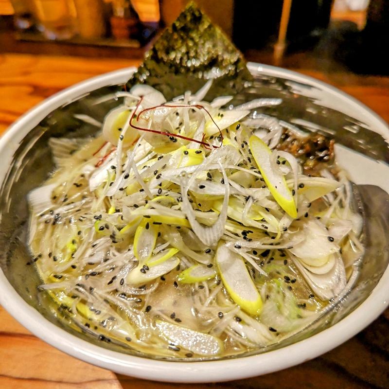 塩ねぎ鶏そば(麺場 浜虎 横浜店)