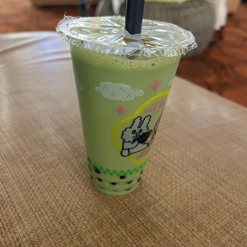 天空の抹茶ミルク(Pearl Lady CHA BAR（茶バー）イオンモール沖縄ライカム店)