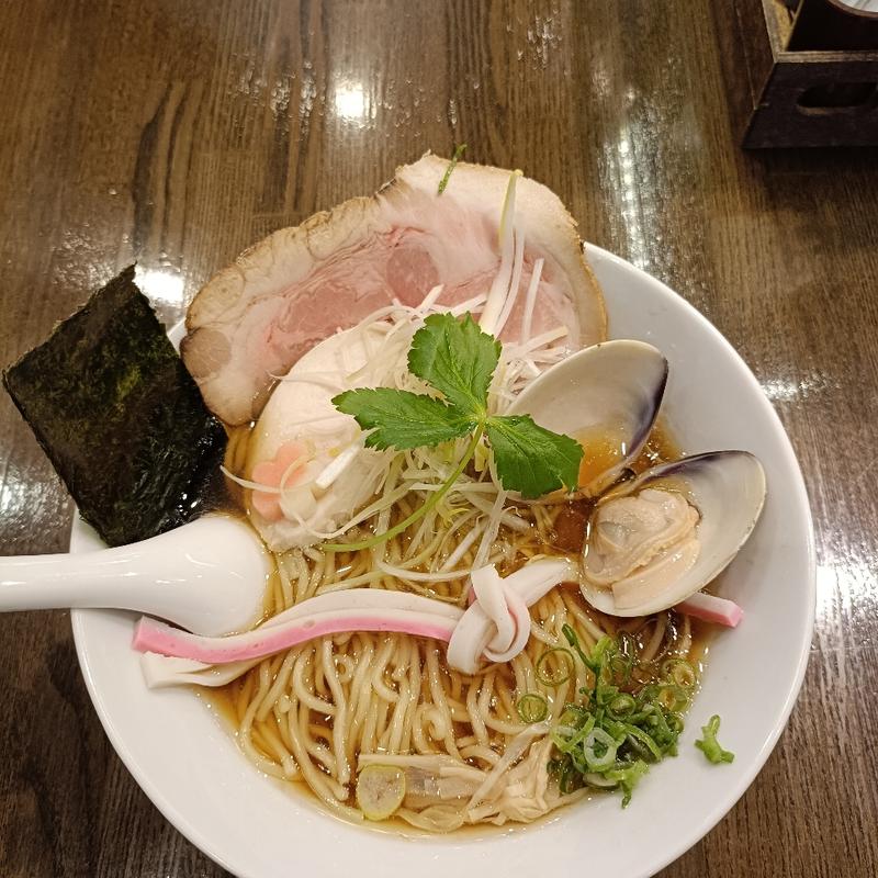 伊達鶏と蛤の極上醤油(麺屋 信成)