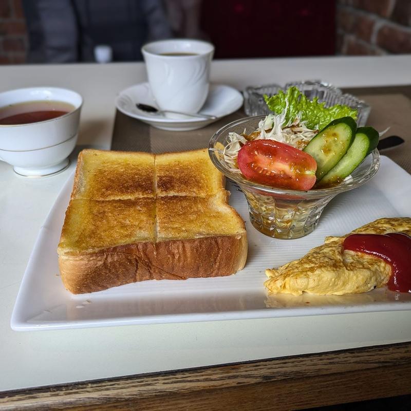 モーニングセット(カフェ英国館)