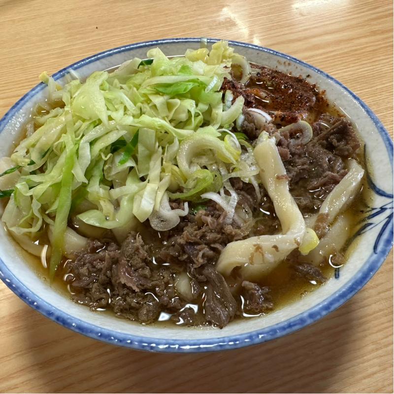 肉うどん(しん堀うどん)