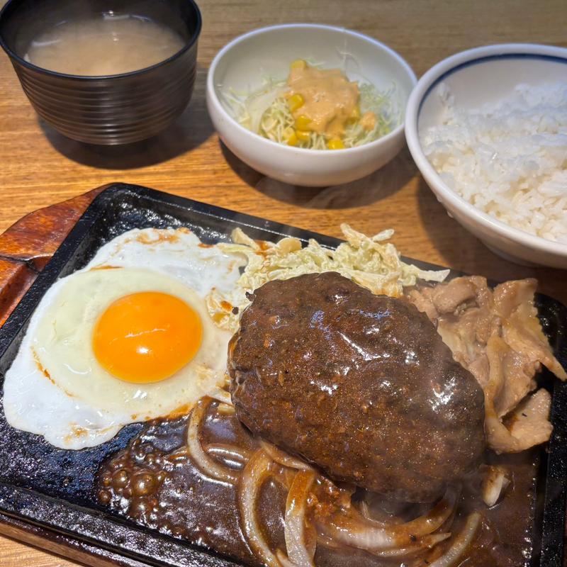 自家製手ごねハンバーグ（200g）(肉めし かとう)