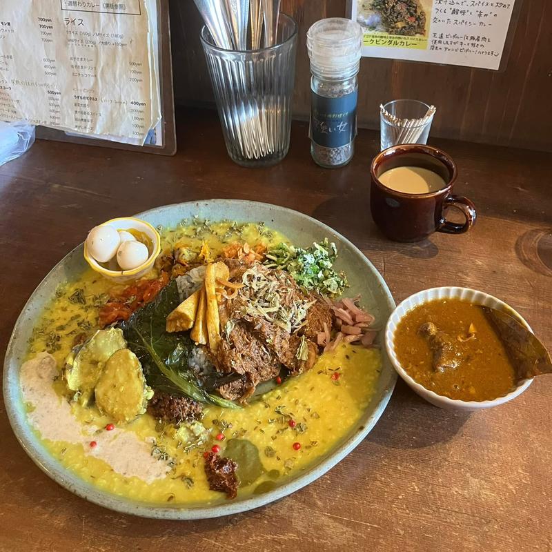 3種盛り(CURRY&NOBLE 強い女)