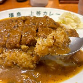 カツカレー 中盛り(上等カレー 霞が関ビル店)