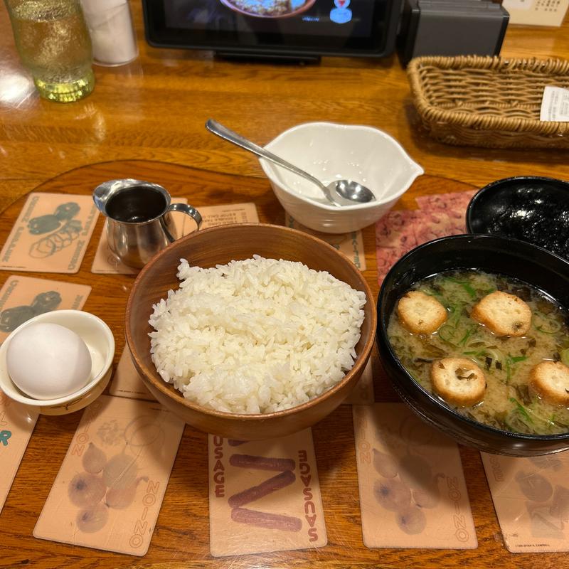 卵かけご飯(びっくりドンキー大通地下店)