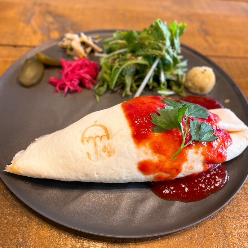 白いオムライス(Rain美しが丘)