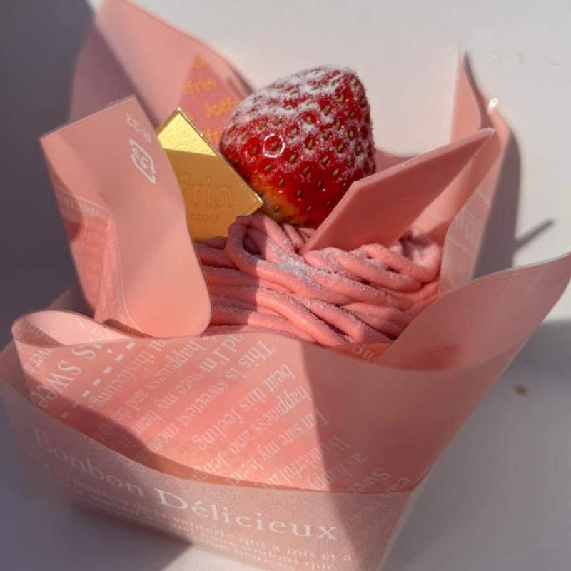 苺のモンブラン(ジョフラン 楠葉店)