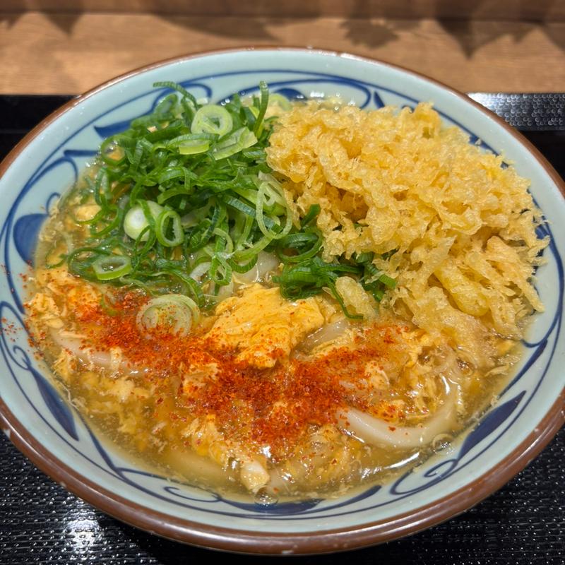玉子あんかけうどん(丸亀製麺イオンモール岡崎)