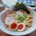 天特天鶏煮干しそば(濃厚煮干しそば 麺匠 濱星 関内本店)