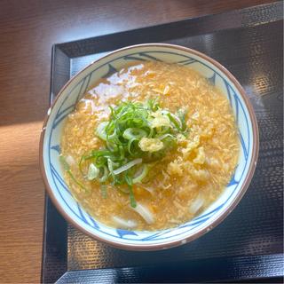 玉子あんかけうどん 並