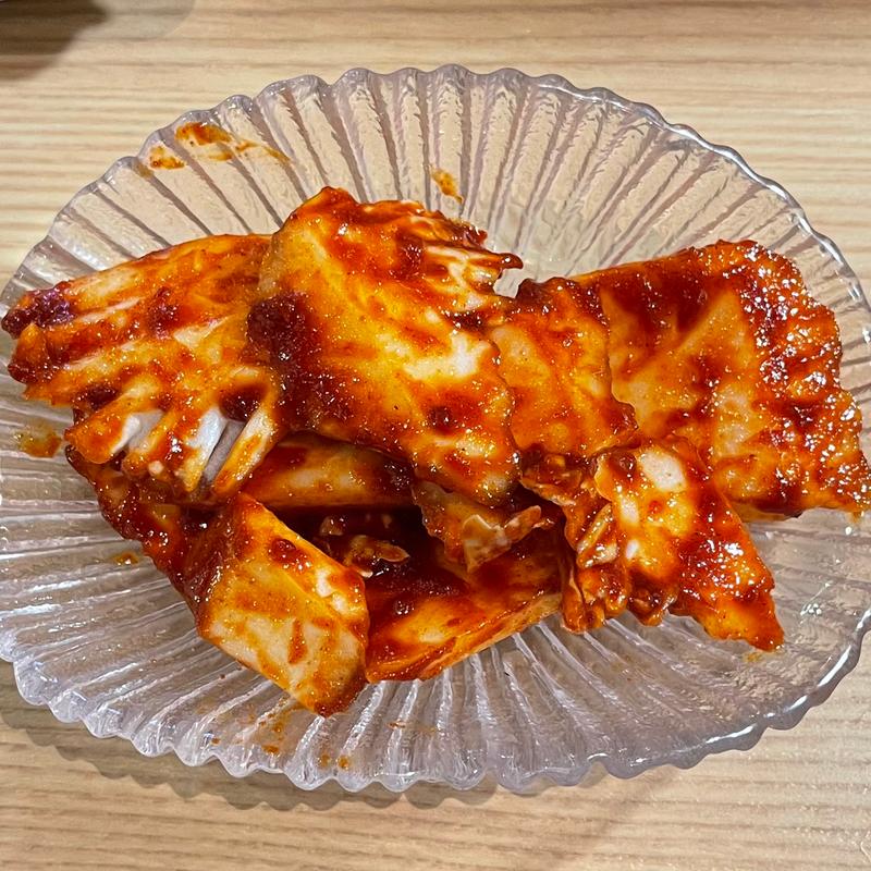 生キムチ(焼肉ホルモンまるよし精肉店 新福島店)