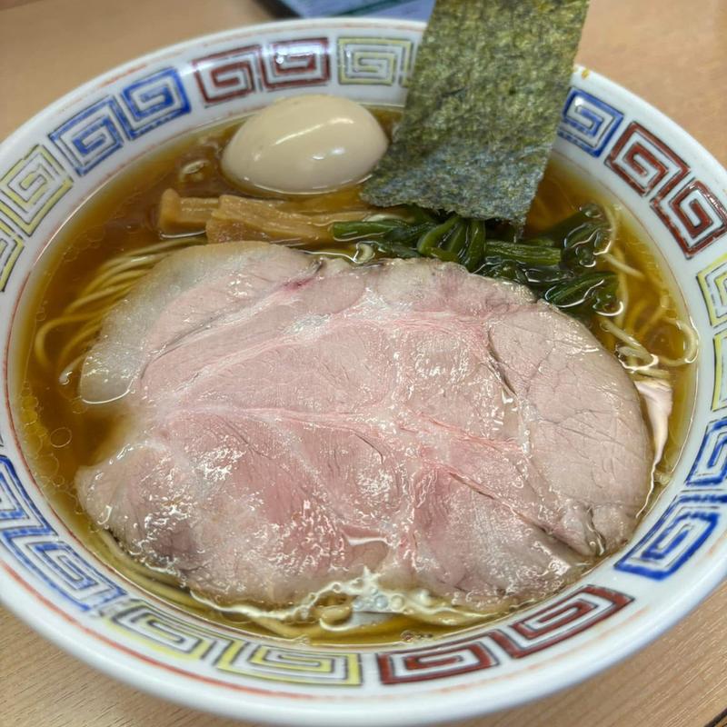味玉煮干鰮ラーメン(煮干鰮らーめん 圓 八王子本店)