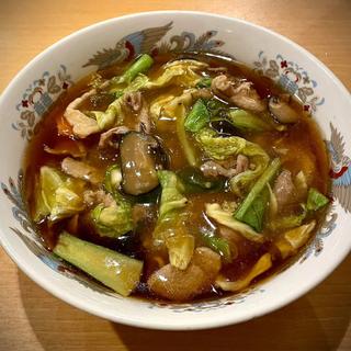 広東風肉そば(龍王 （リュウオウ）)