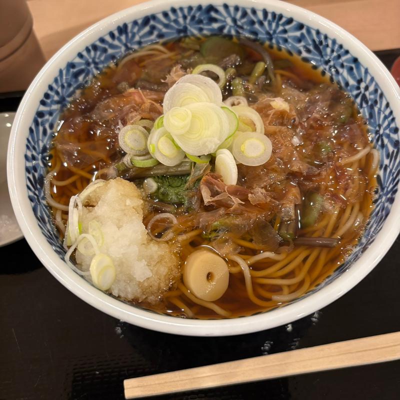 山菜そば(和そば)