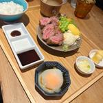 牛のカツレツ定食　並150g(TOKI)