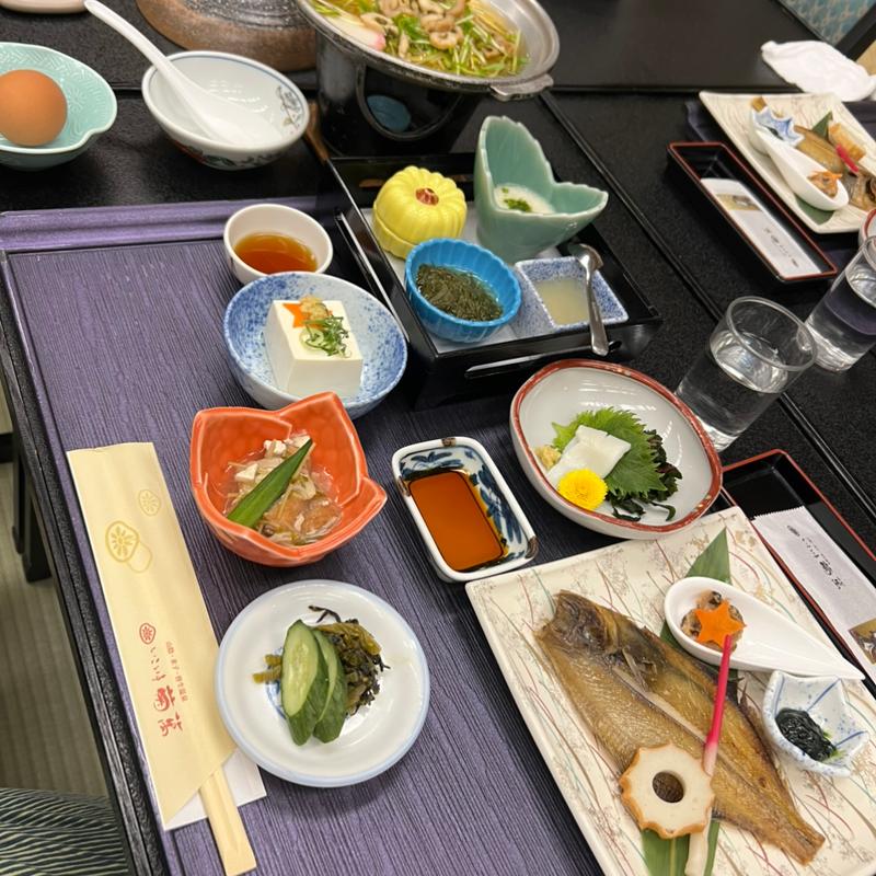 朝食(いこい亭　菊萬 )