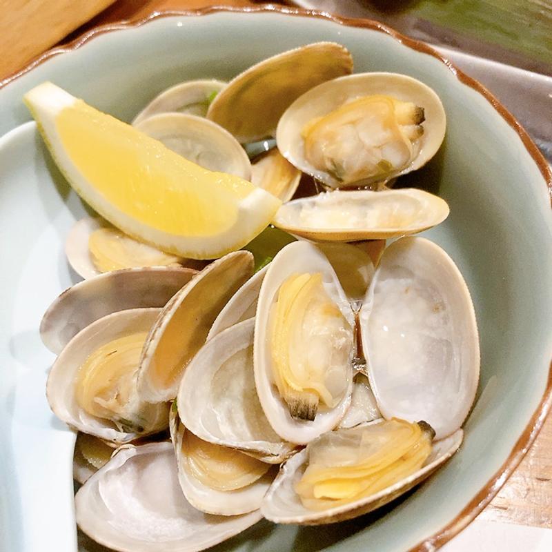 あさり大吟醸蒸し(料理や 万ぷく)